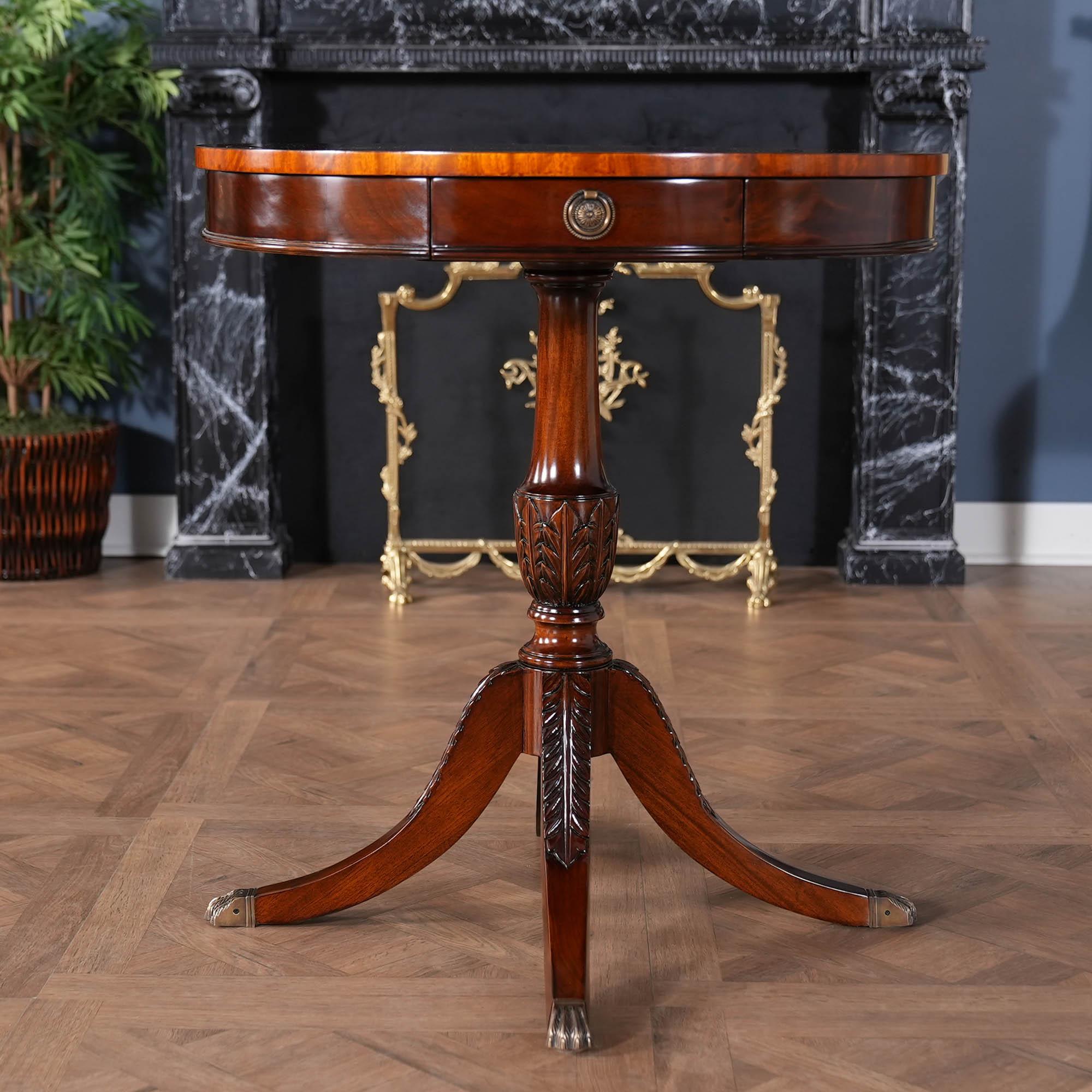 drum center table