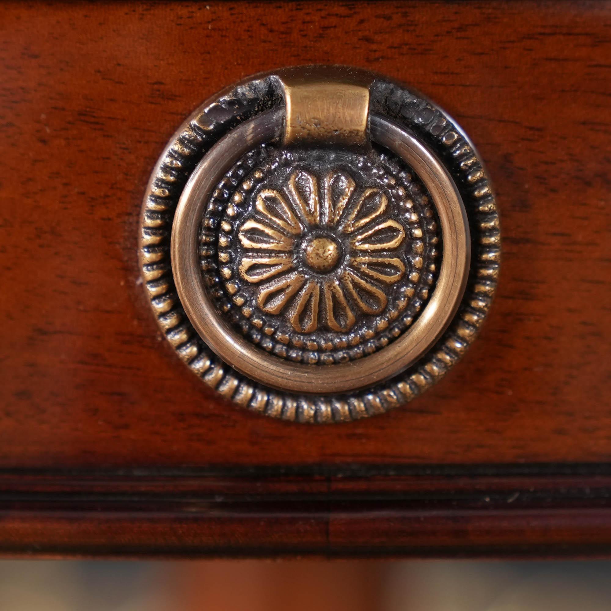 One Drawer Drum Table For Sale 1