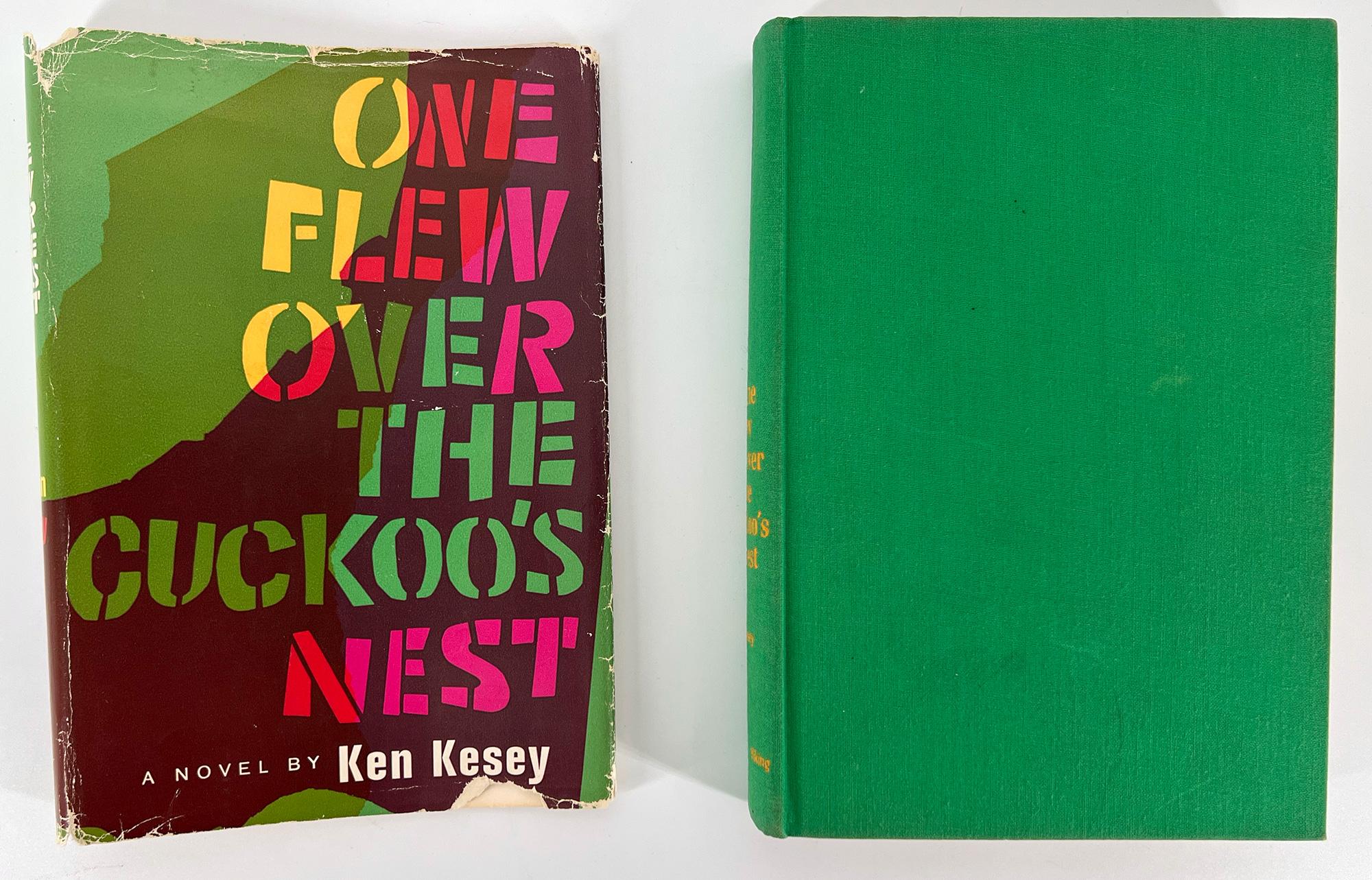 Vol au-dessus d'un nid de coucou par Ken Kesey - Première édition, deuxième édition avec DJ en vente 4