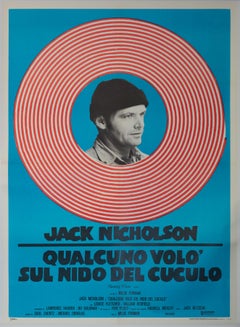 Vol au-dessus d'un nid de coucou R1970s Italian 2 Foglio Film Poster