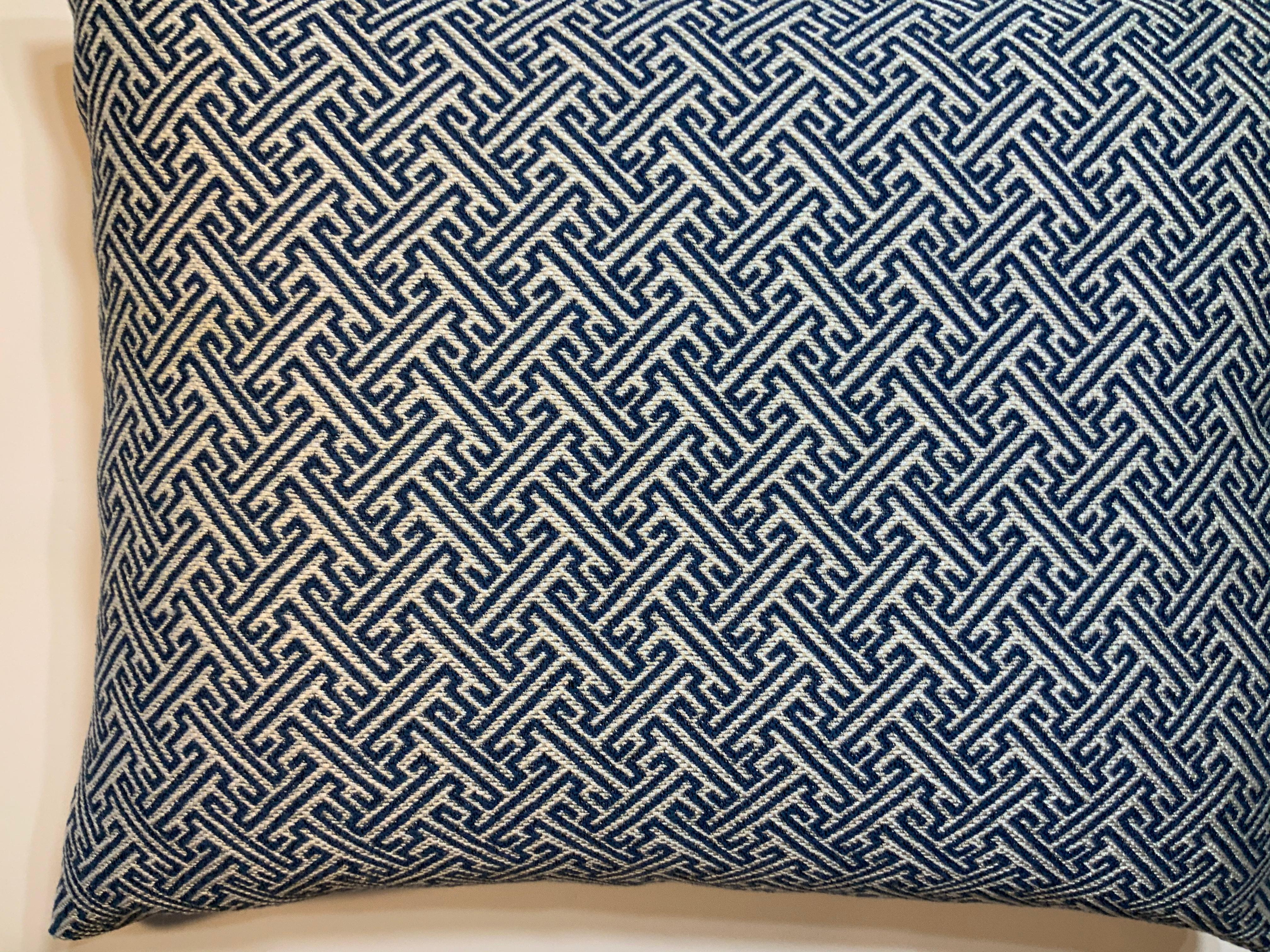 One Geometric Motif Pillow For Sale 2