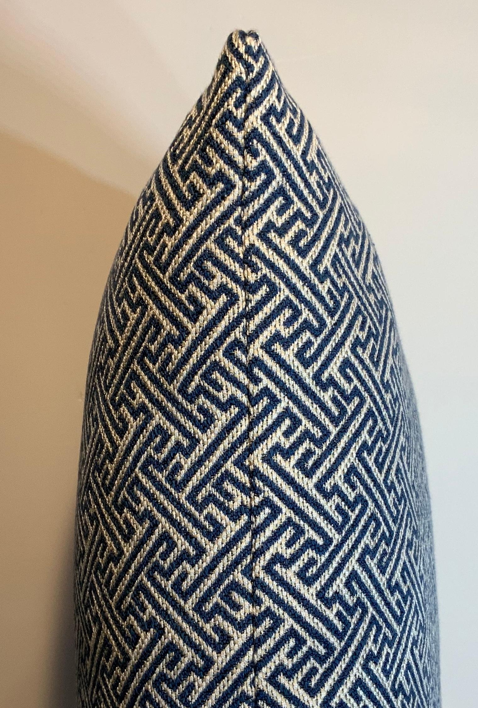 One Geometric Motif Pillow For Sale 3