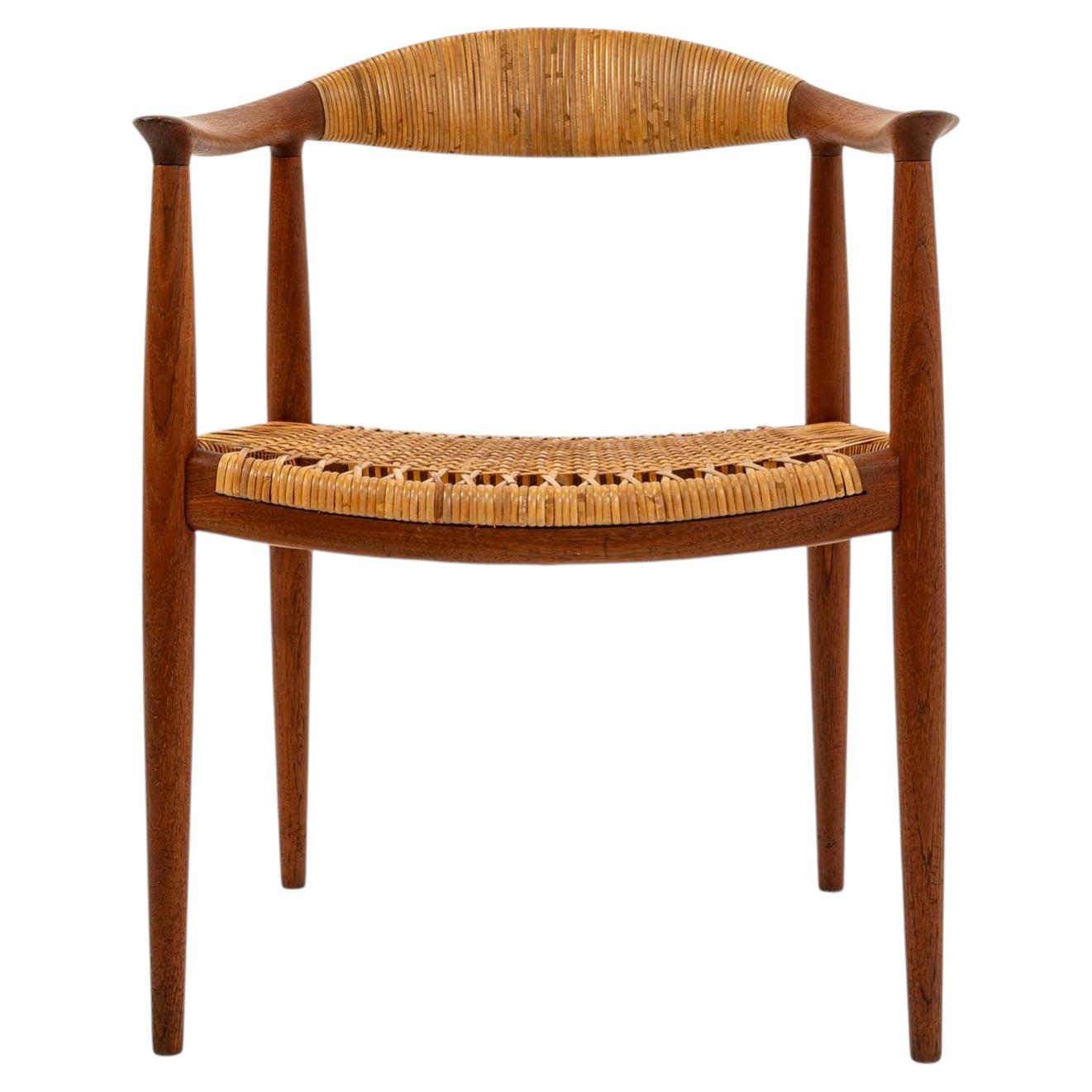 Chaise ronde de Hans Wegner