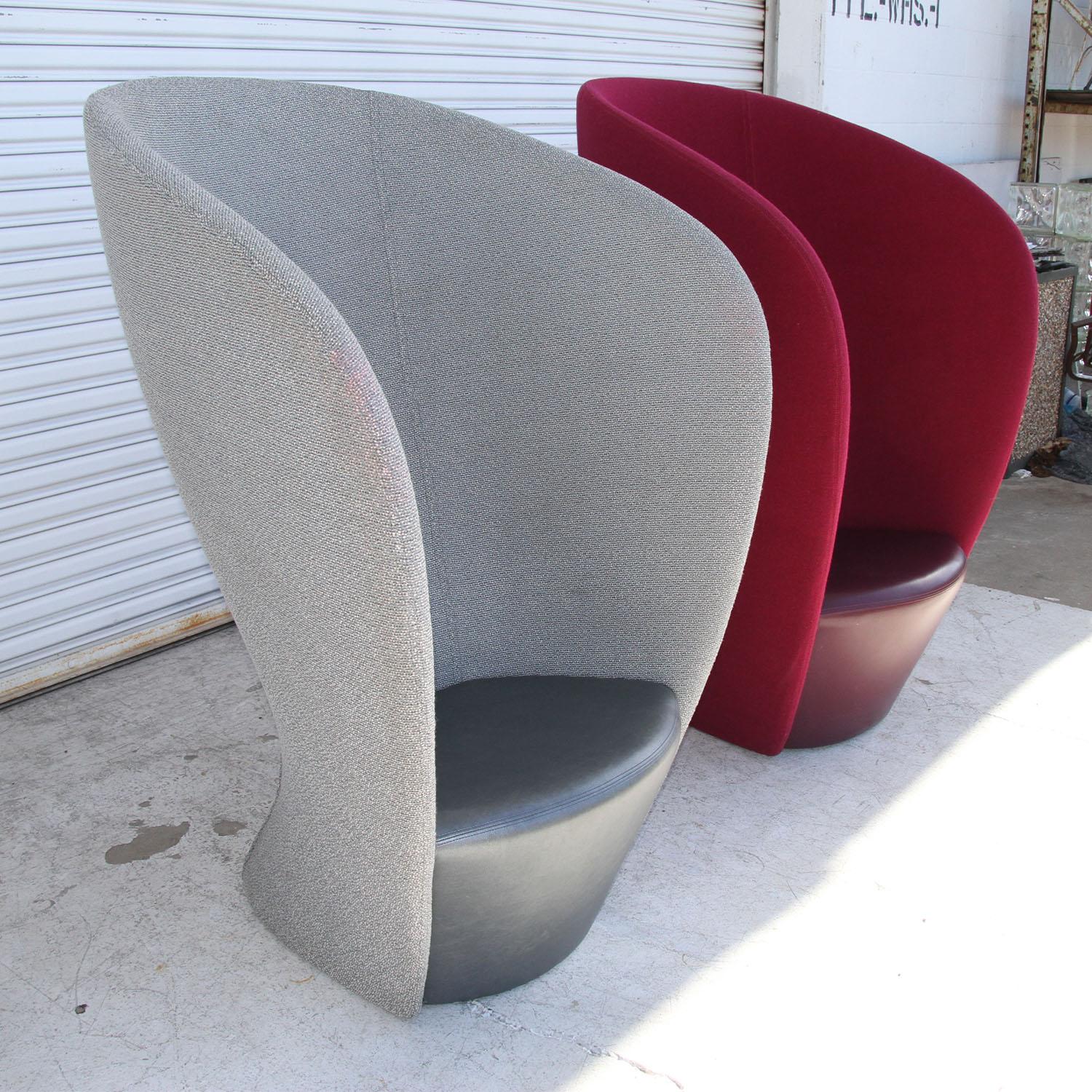 Chaise longue de l'abri Hightower 

Abri
A.Profiles est une chaise longue de haut niveau axée sur le confort et la sécurité.
la vie privée. Utilisé en groupe ou en tant que pièce indépendante, le dossier haut est un élément essentiel de la