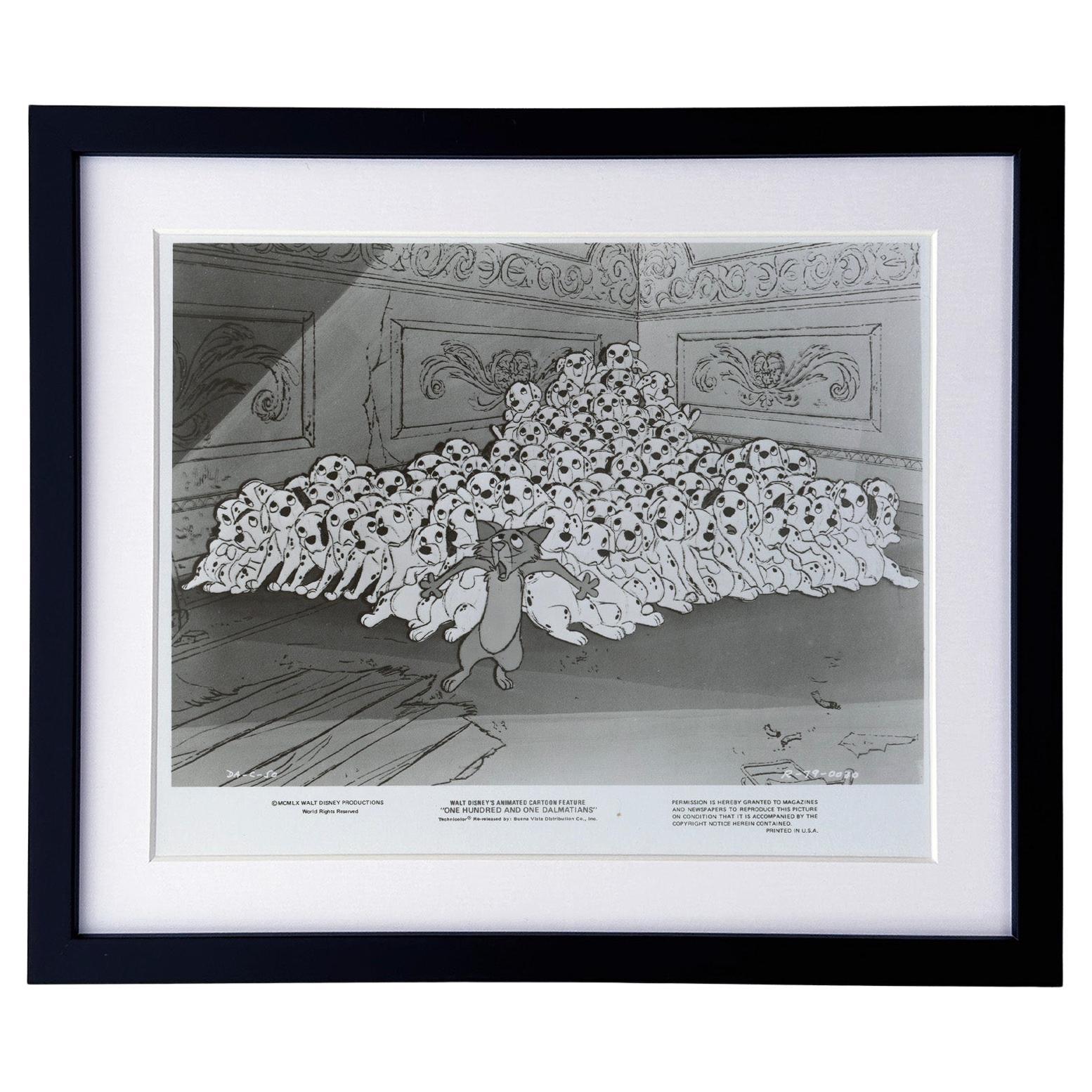 Einhundertundein Dalmatiner (1961) Pressestatement - gerahmt