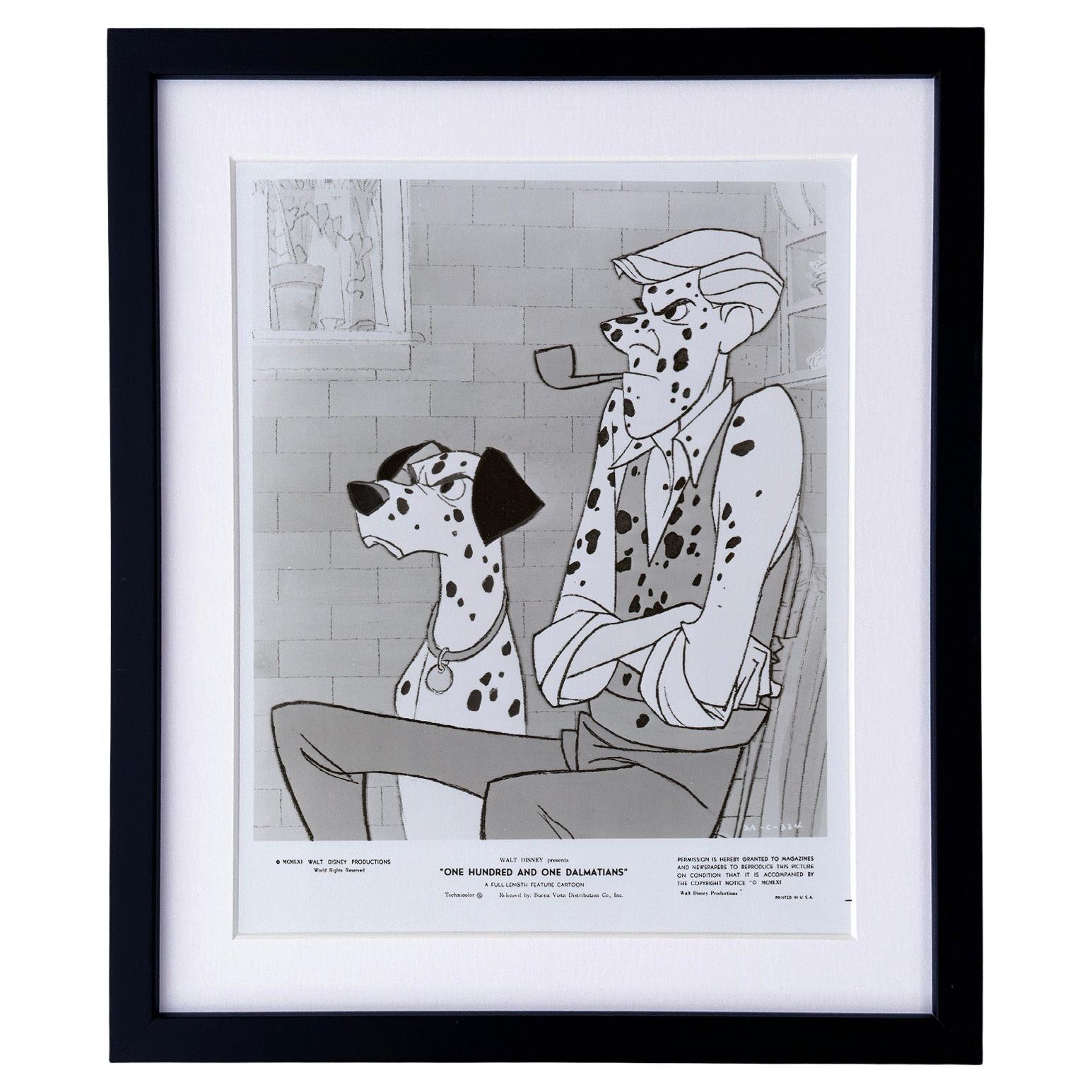 One Hundred and One Dalmatians (1961) Press Publicity Still - Framed