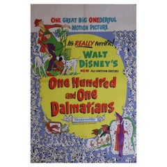 One Hundred and One Dalmatians, Unframed Poster, 1961
