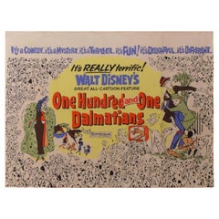 One Hundred and One Dalmatians, Unframed Poster, 1969