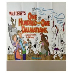 One Hundred and One Dalmatians, Unframed Poster, 1979