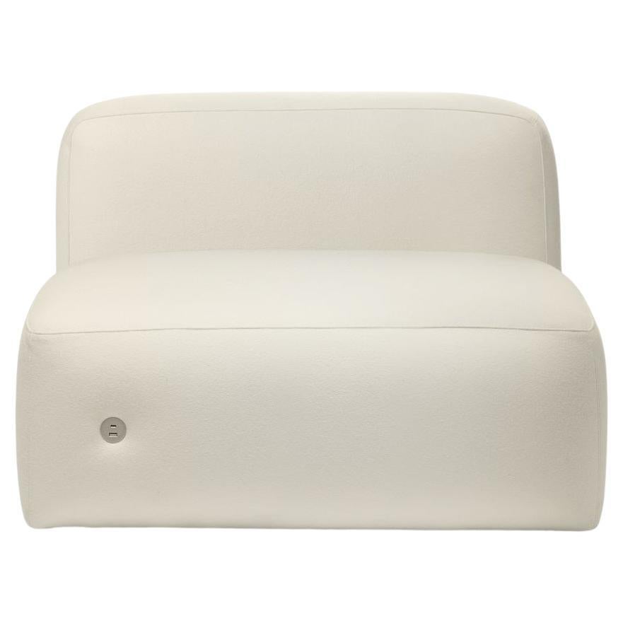 One Hundred Fully Upholstered Monolithic Modular Sofa by Quinti Sedute en vente