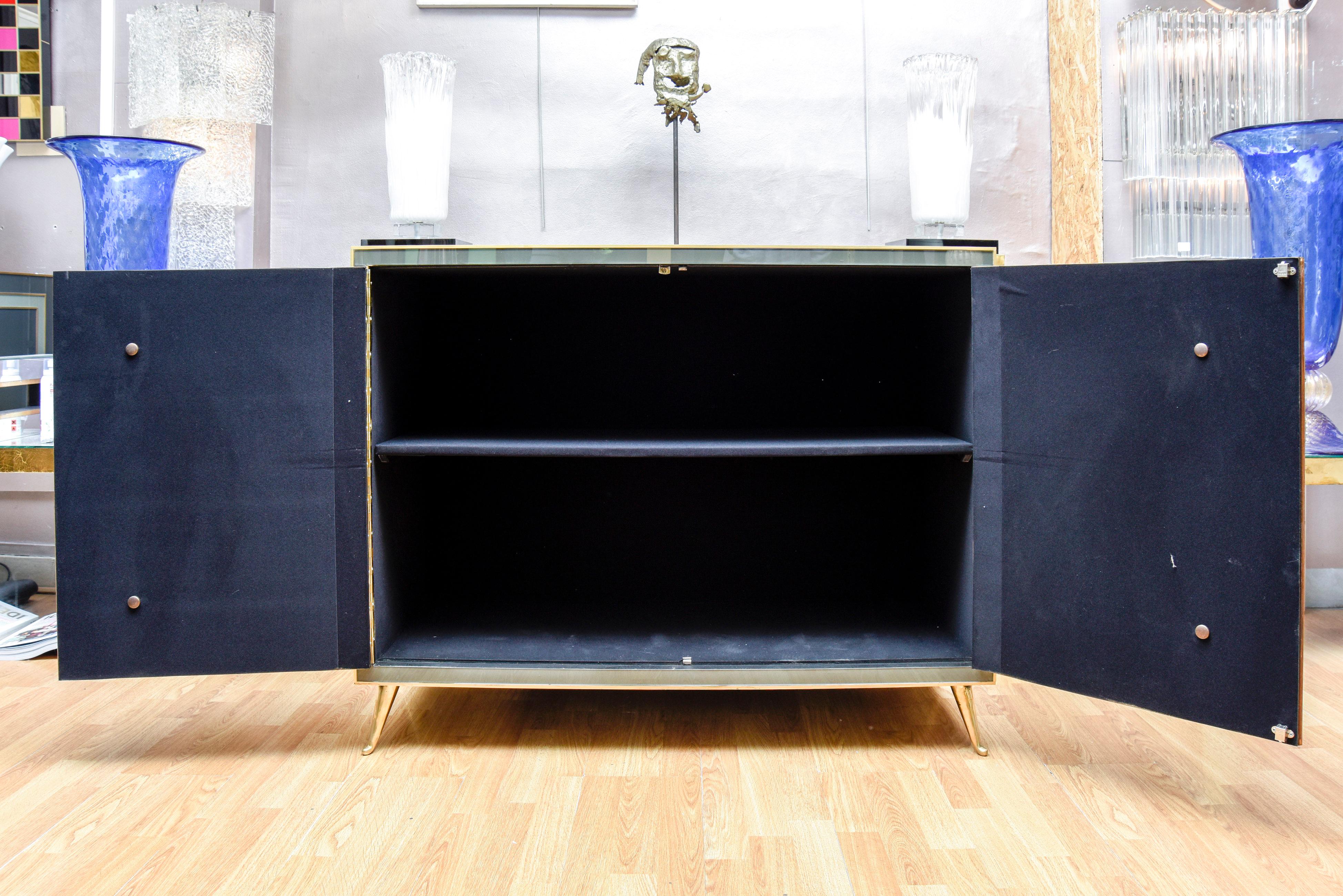 Late 20th Century One Italian Buffet with Two Doors