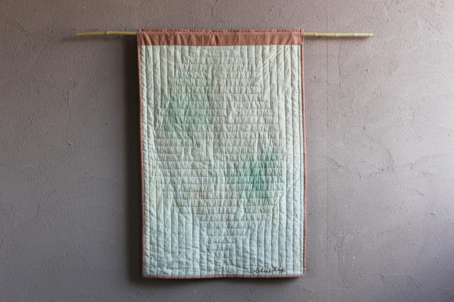 Linen one leaf by Blue Tip Atelier For Sale