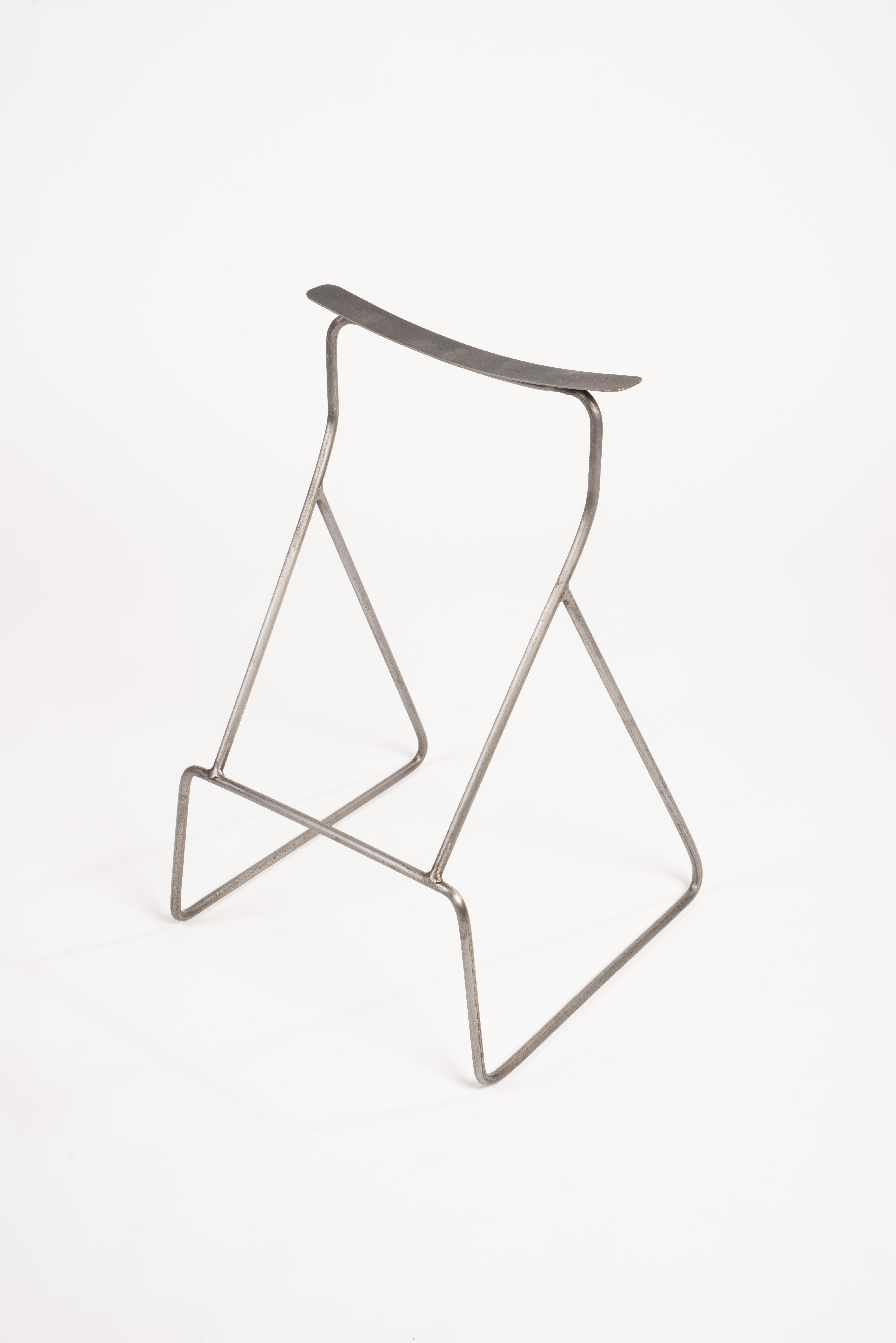 Modern One Line Stool by Neil Nenner For Sale