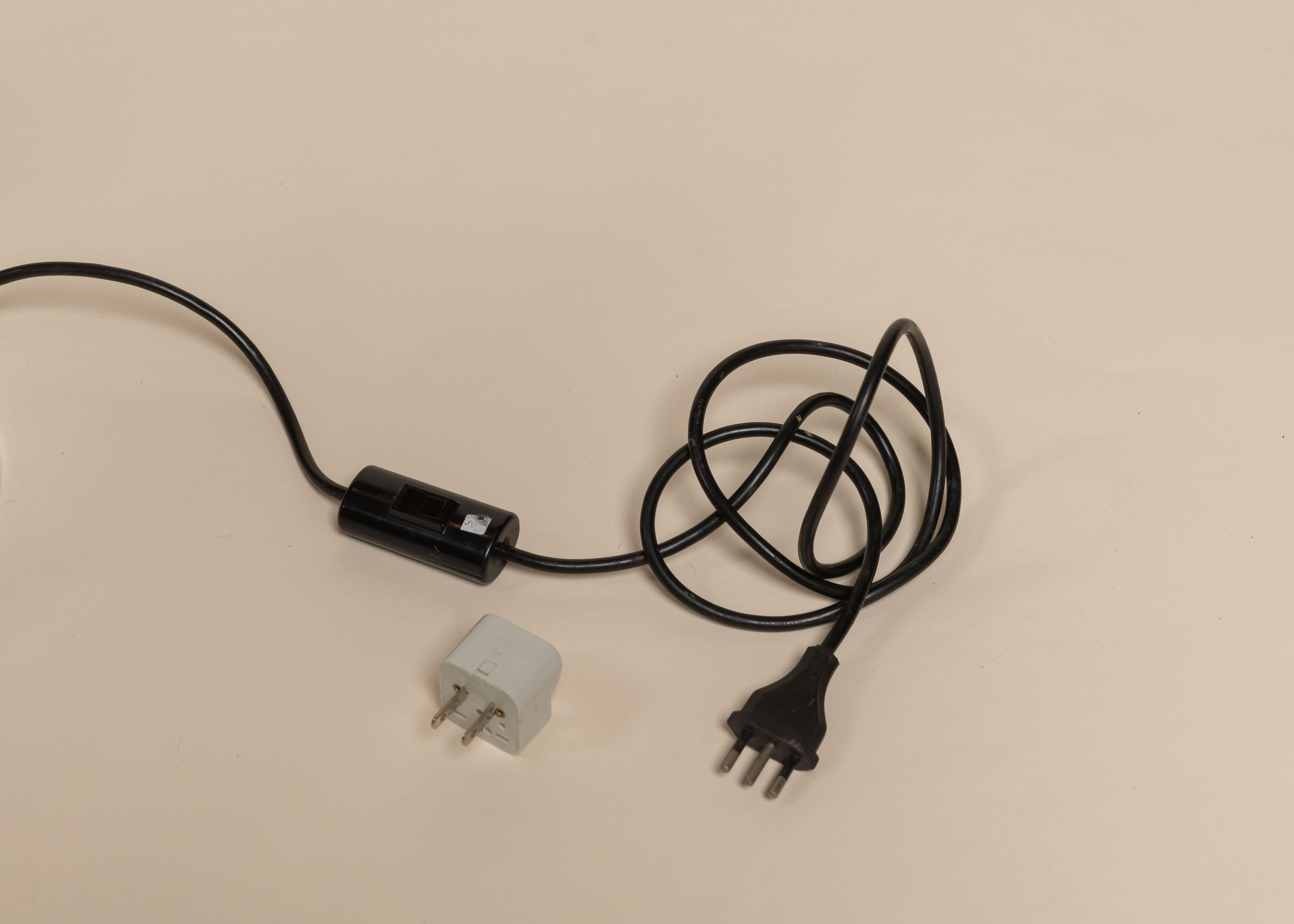 Italian One Mazzega Murano Table Lamp, Italy, 1970s For Sale