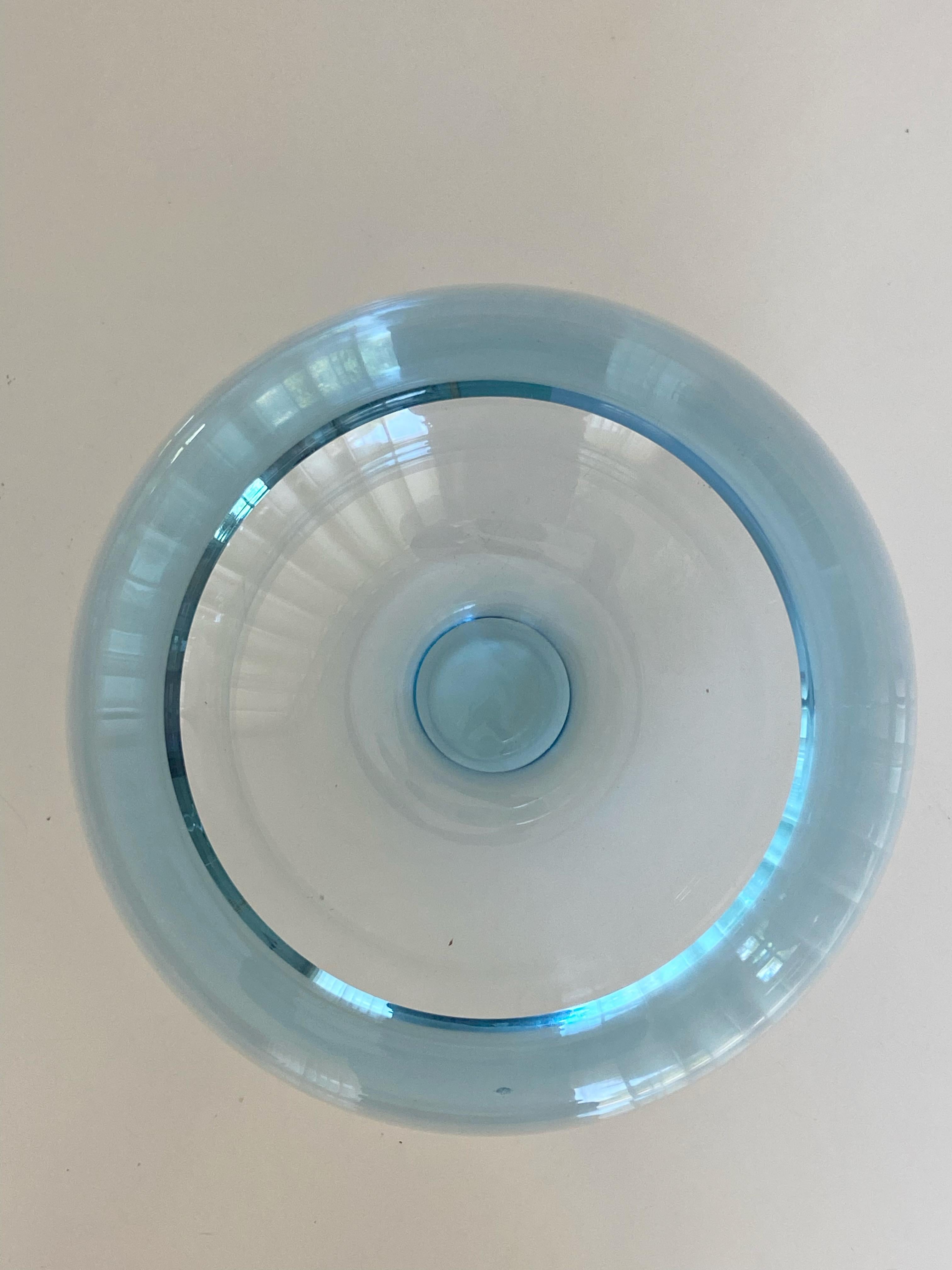 Eine mittelgroße Holmegaard Glasschale Provence von Per Lütken Dänemark (Dänisch) im Angebot