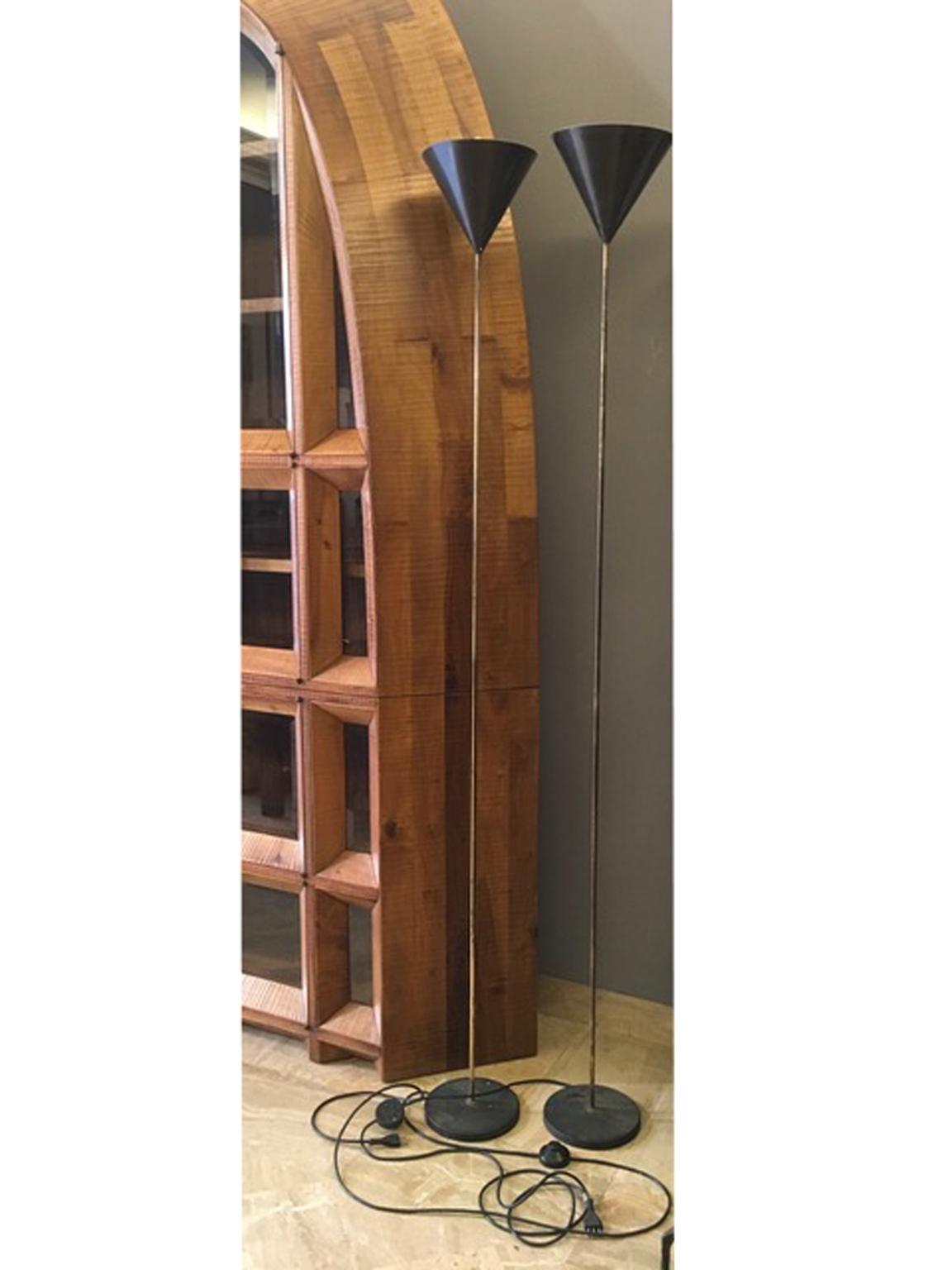 This is an original product of Azucena workshop designed by Luigi Caccia Dominioni, made in Italy in 1950 circa.This floor lamp has  the signs of the time but the beauty never change.
One masterpiece of the Italian modern design history to