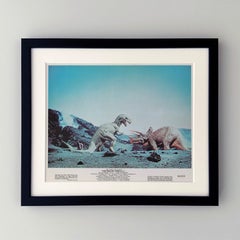 One Million Years BC 1966 Lobby Card - Framed