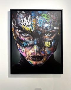 contemporary graffiti street art pop art interior figurative One Mizer, Banksy