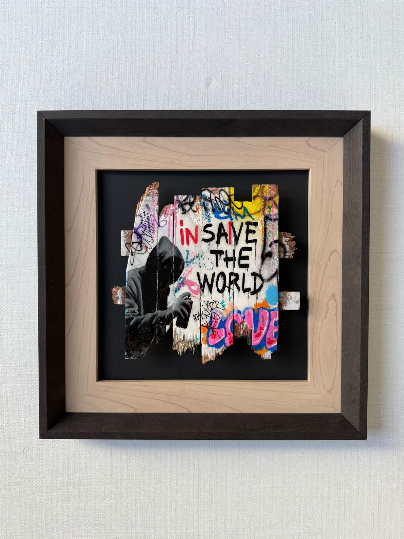 zeitgenössisches Graffiti Street Art Pop Art Interieur figurativ One Mizer Banksy