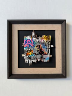 zeitgenössische Graffiti Street Art Pop Art Interieur figurativ One Mizer basquiat