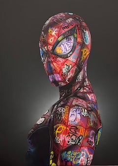 zeitgenössische Graffiti Street Art Pop Art Interieur figurativ One Mizer