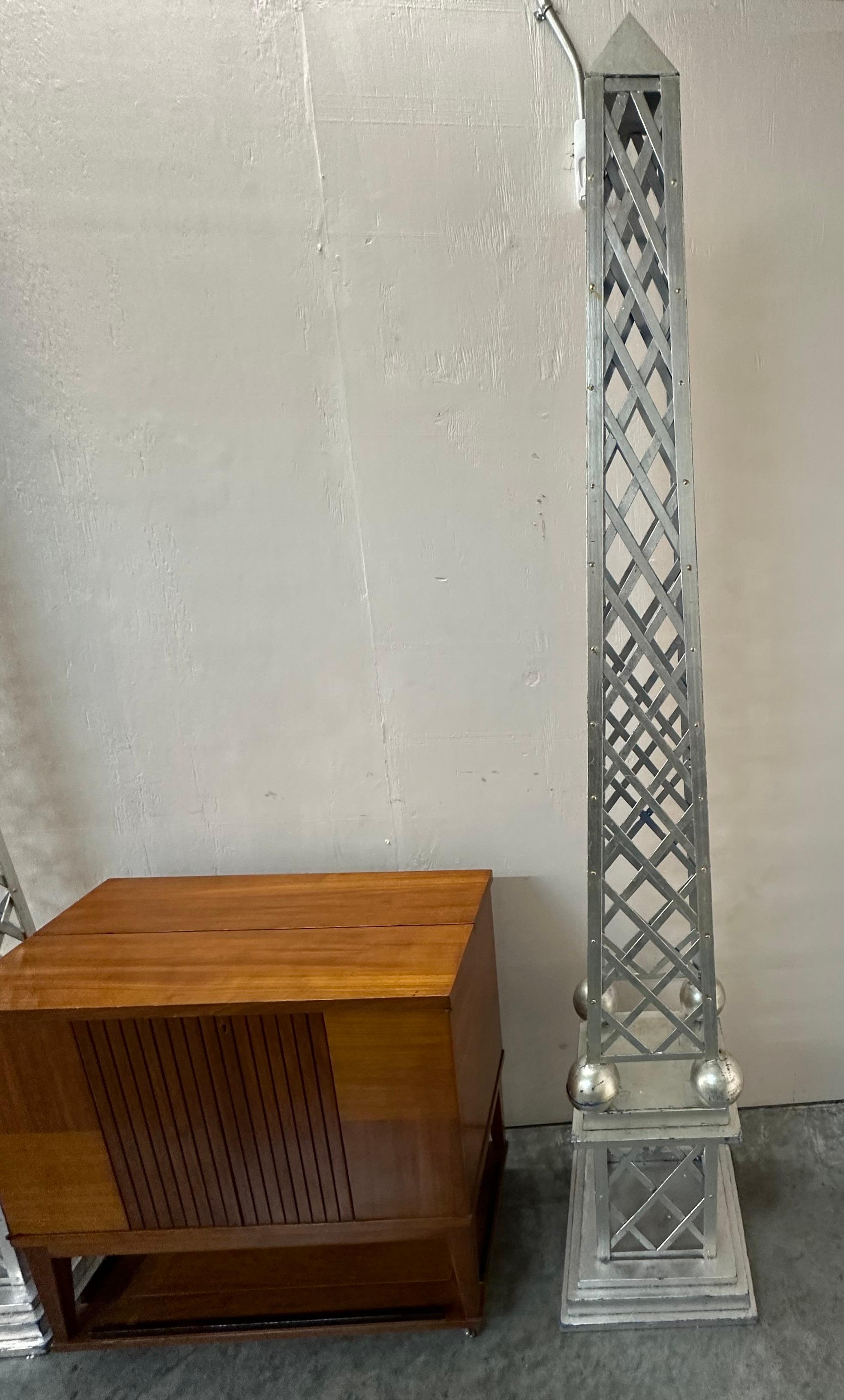 One Obelisk, 1930 in Iron  For Sale 1