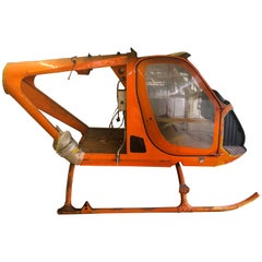 One of 20 Helicopter Airframe by Silvercraft, Italy, 1968