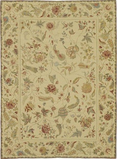 One-of-a-Kind Handwoven  Wool Area Rug  13'10 x 19'6