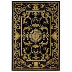Aubusson Style Handwoven Wool Area Rug 13'11 x 19'9