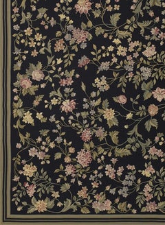 Needlepoint Wool Area Rug  14'3 x 20'