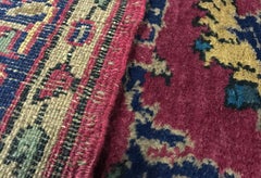 One-of-a-Kind Traditional Handwoven Wool Area Rug 4'-11" x 7'.