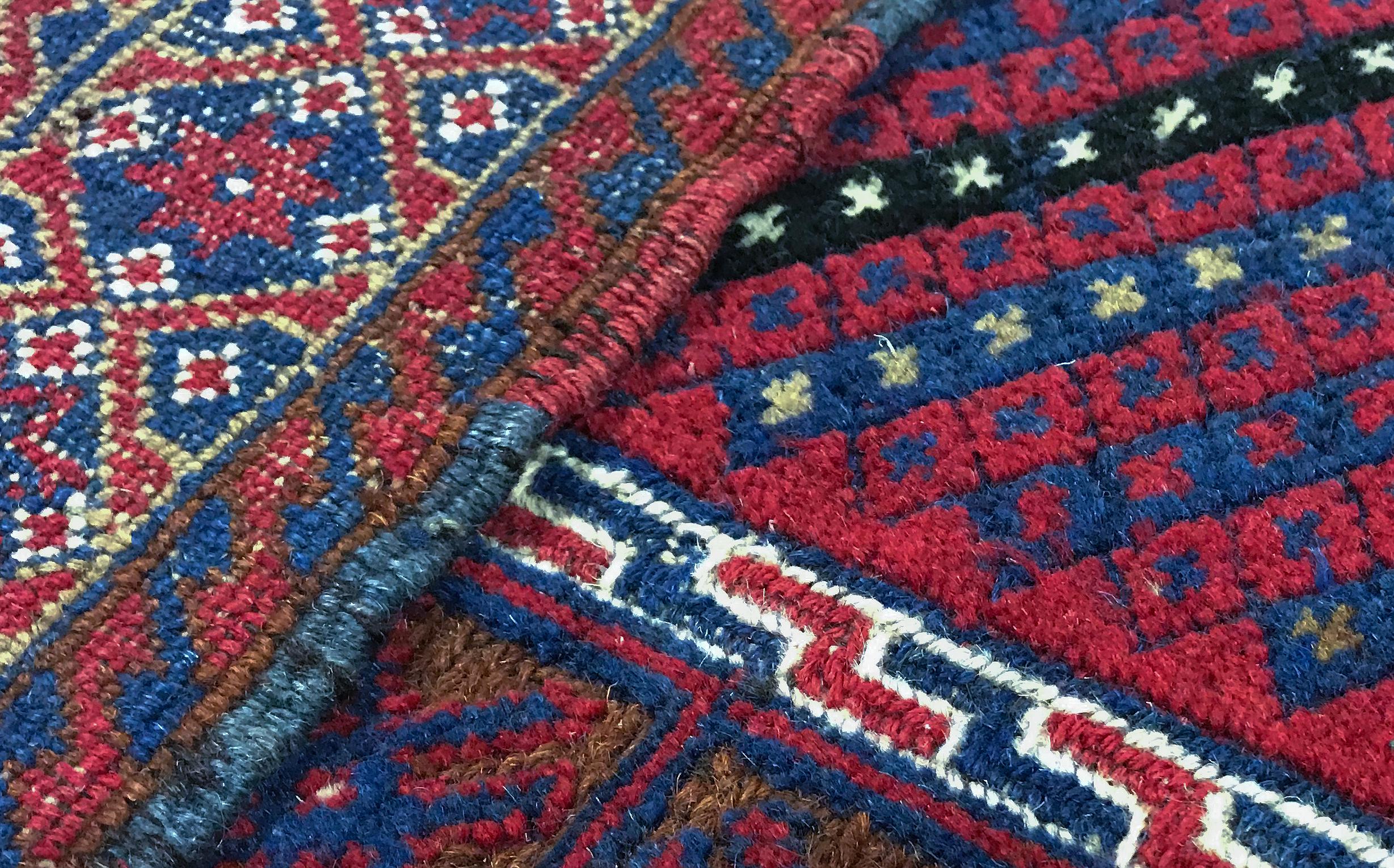 One-of-a-Kind traditionellen handgewebten antiken Stil Wolle Bereich Teppich 5'2