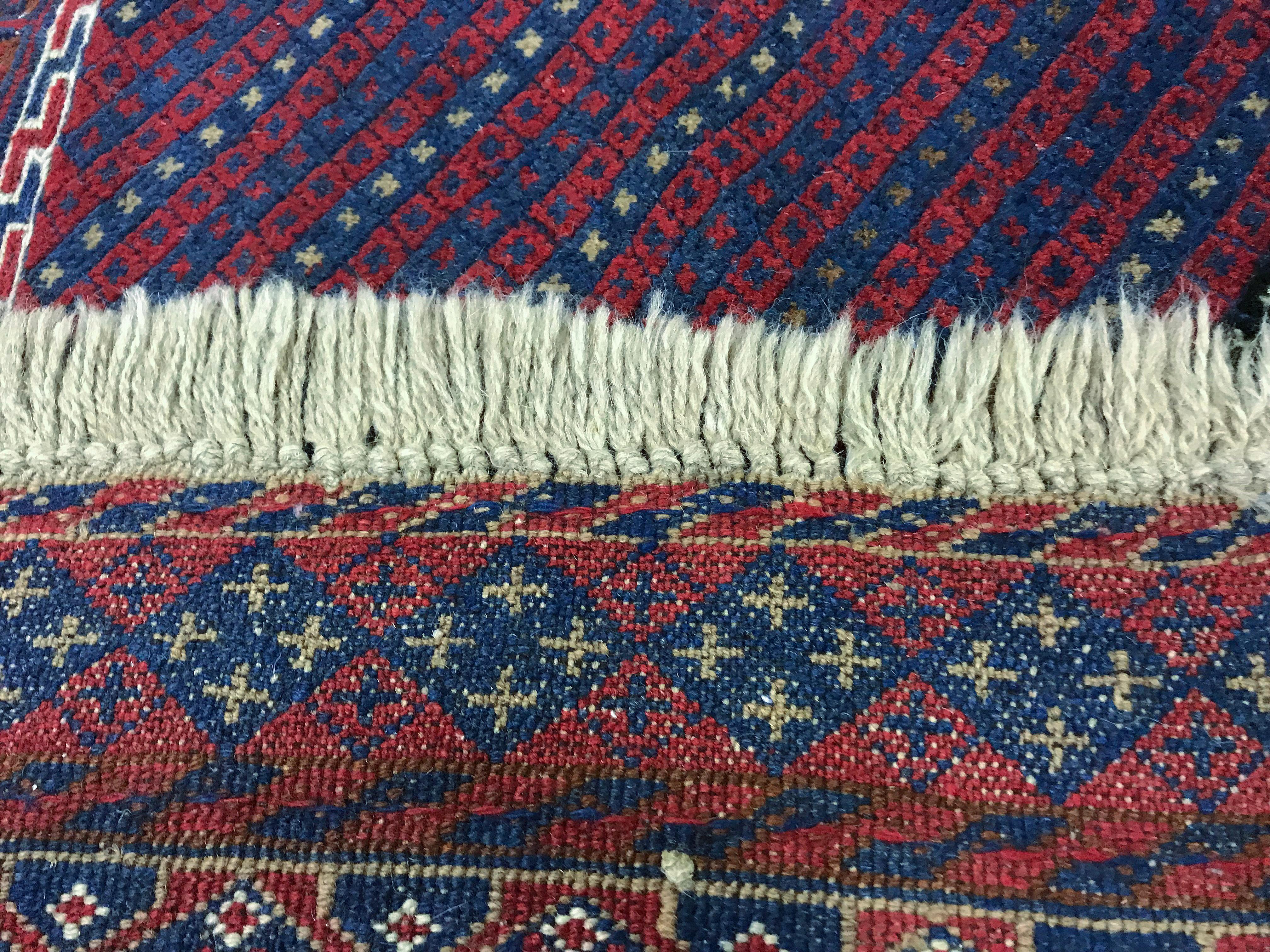 One-of-a-Kind traditionellen handgewebten antiken Stil Wolle Bereich Teppich 5'2
