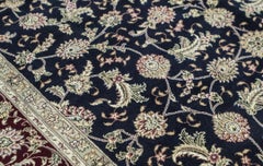 One of a Kind Traditional Handwoven Wool Area Rug 6' x 9'