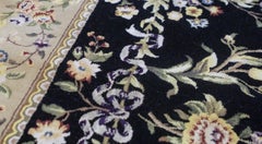 One of a Kind Traditional Handwoven Wool Area Rug 6' x 9'