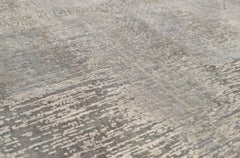 One-of-a-Kind Contemporary Handwoven Wool Area Rug  7'-9" x 9'-9.