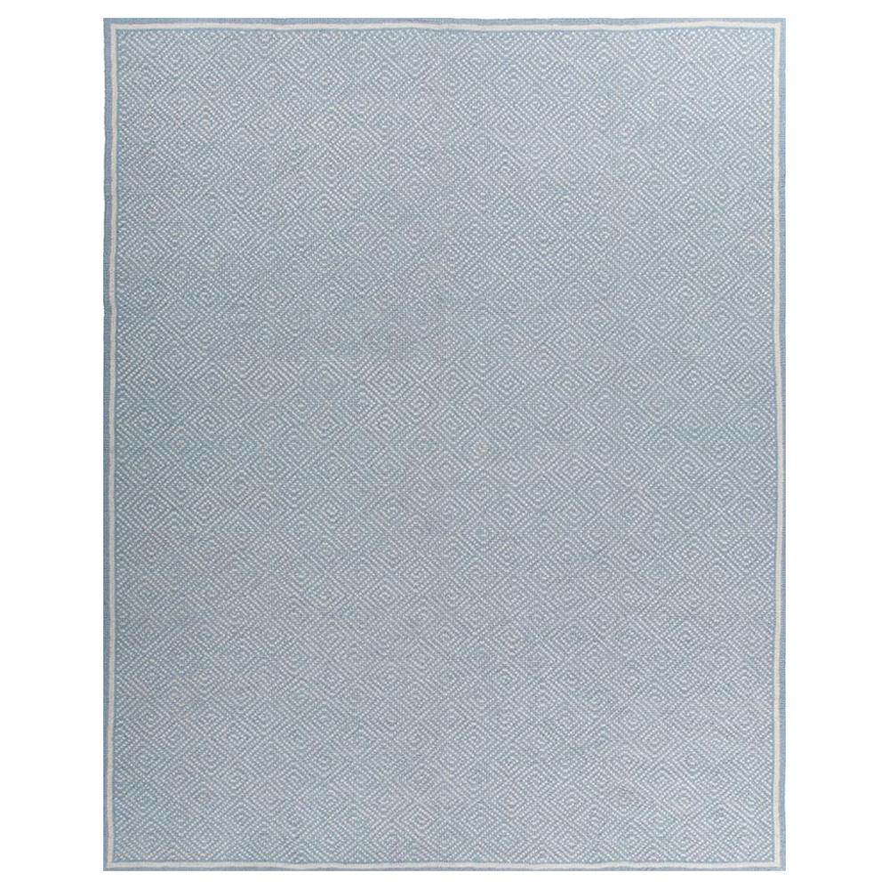 One of a Kind Handwoven Wool Area Rug  7
9 x 10
1