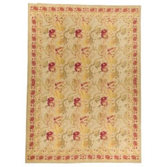 Handwoven Wool Area Rug 8'5 x 10'4