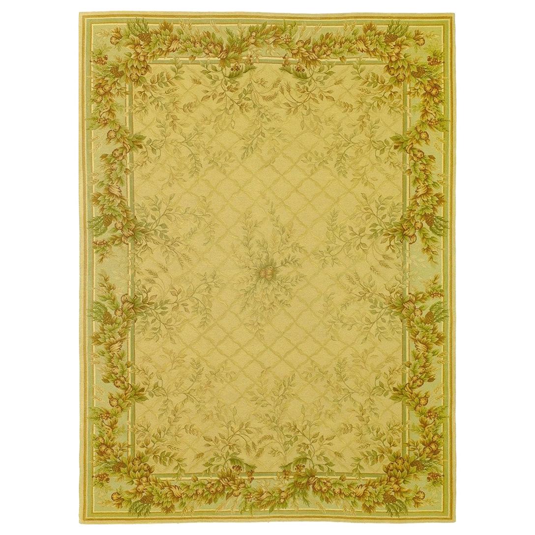 Handgewebter Teppich aus Wolle 9''11 x 14''2, Unikat