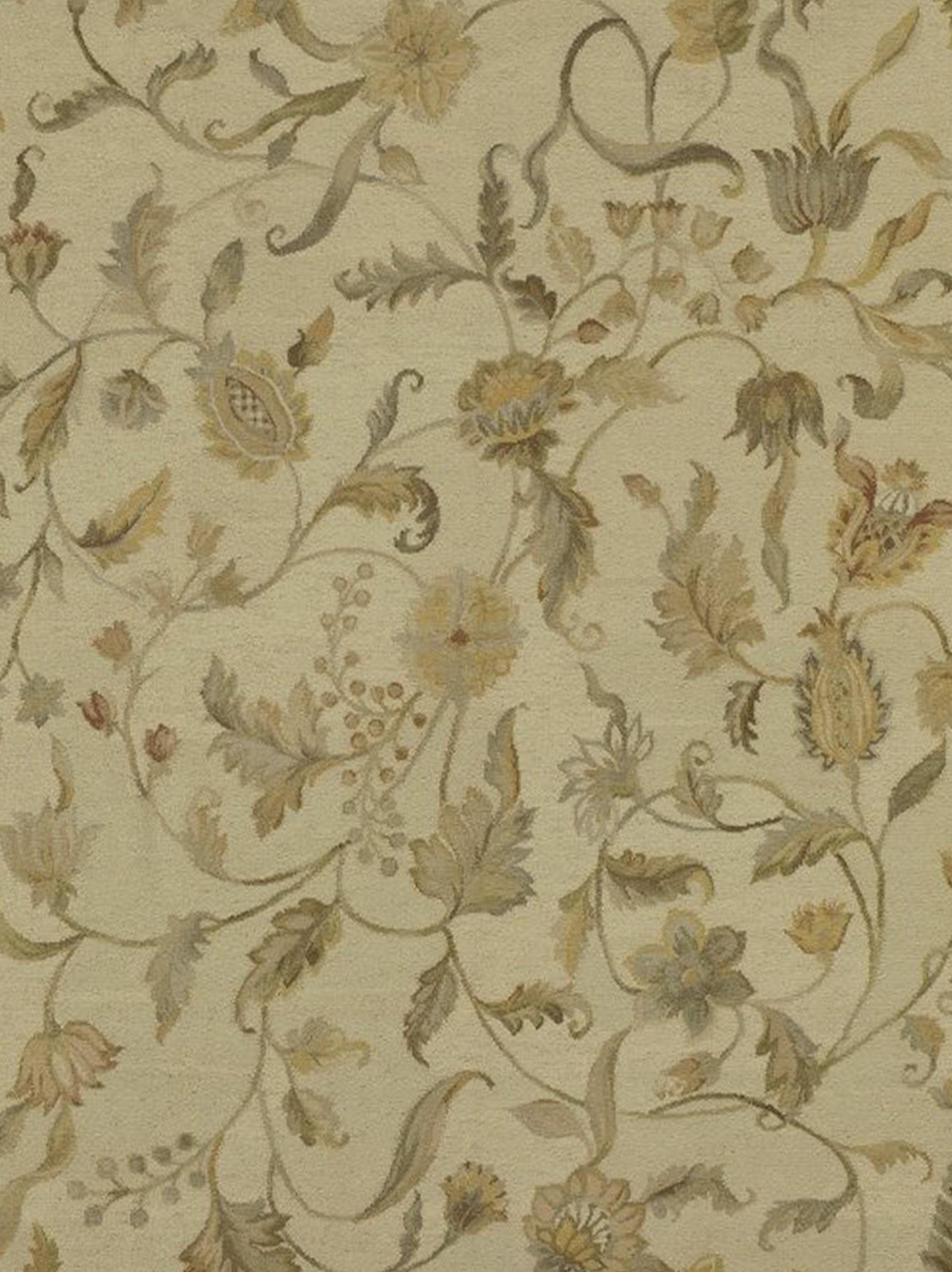 Tissé à la main Tapis unique en son genre en laine tissée à la main 9' x 12' en vente