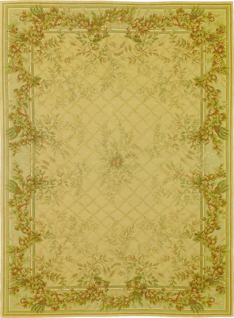 Contemporary One of a Kind Handwoven  Wool Area Rug 9'10 x 14' For Sale