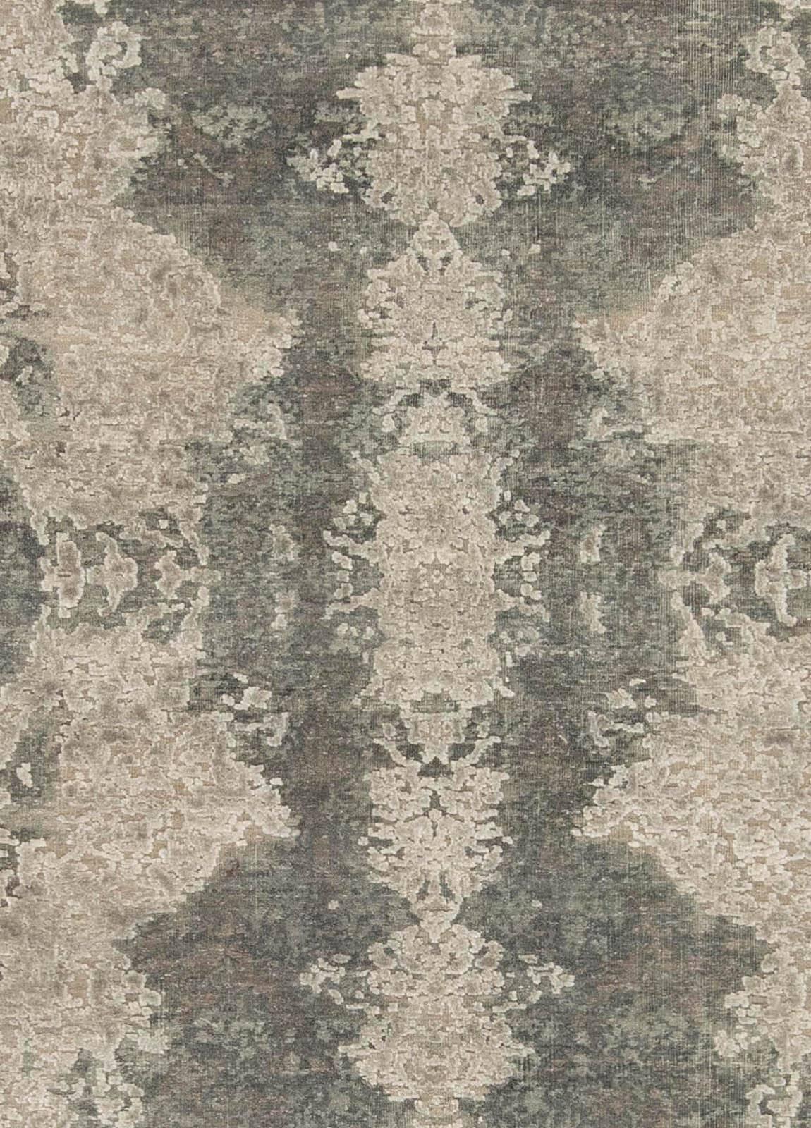 Tappeto moderno astratto in seta e lana di Doris Leslie Blau, unico nel suo genere.
Dimensioni: 9,8