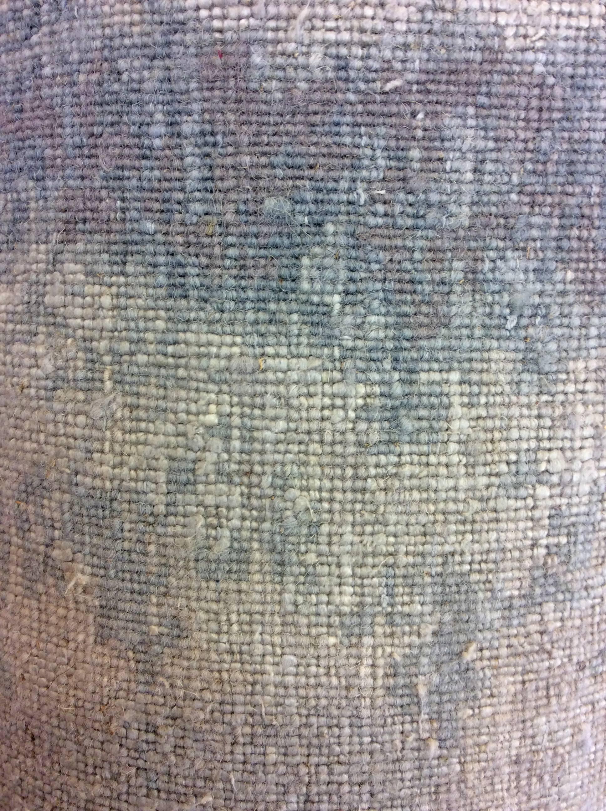 Alfombra moderna abstracta de seda y lana hecha a mano, única en su género, de Doris Leslie Blau Siglo XXI y contemporáneo en venta