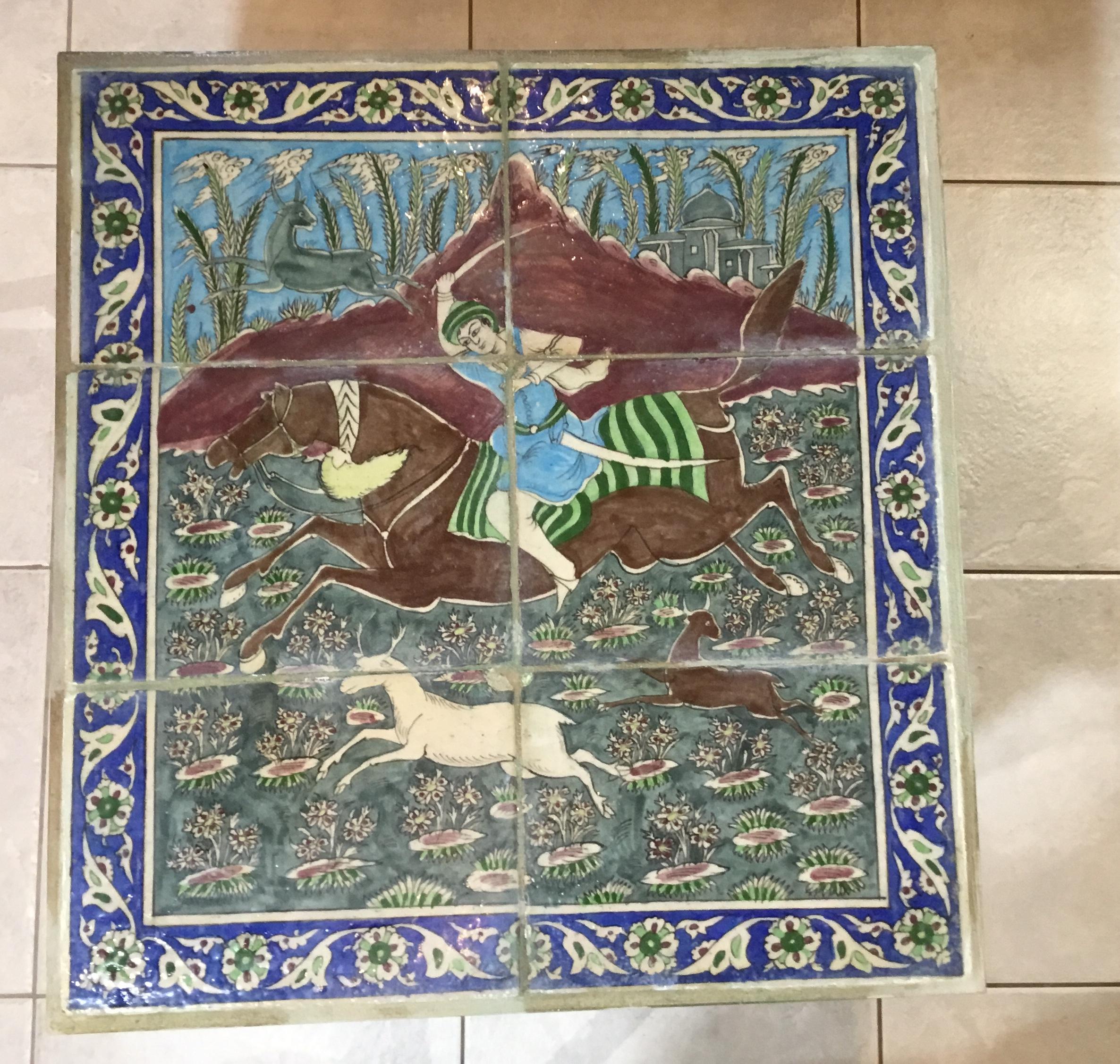 antique persian tiles