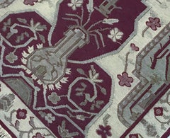Traditional Handwoven Wool Runner Area Rug  2'6 x 12'