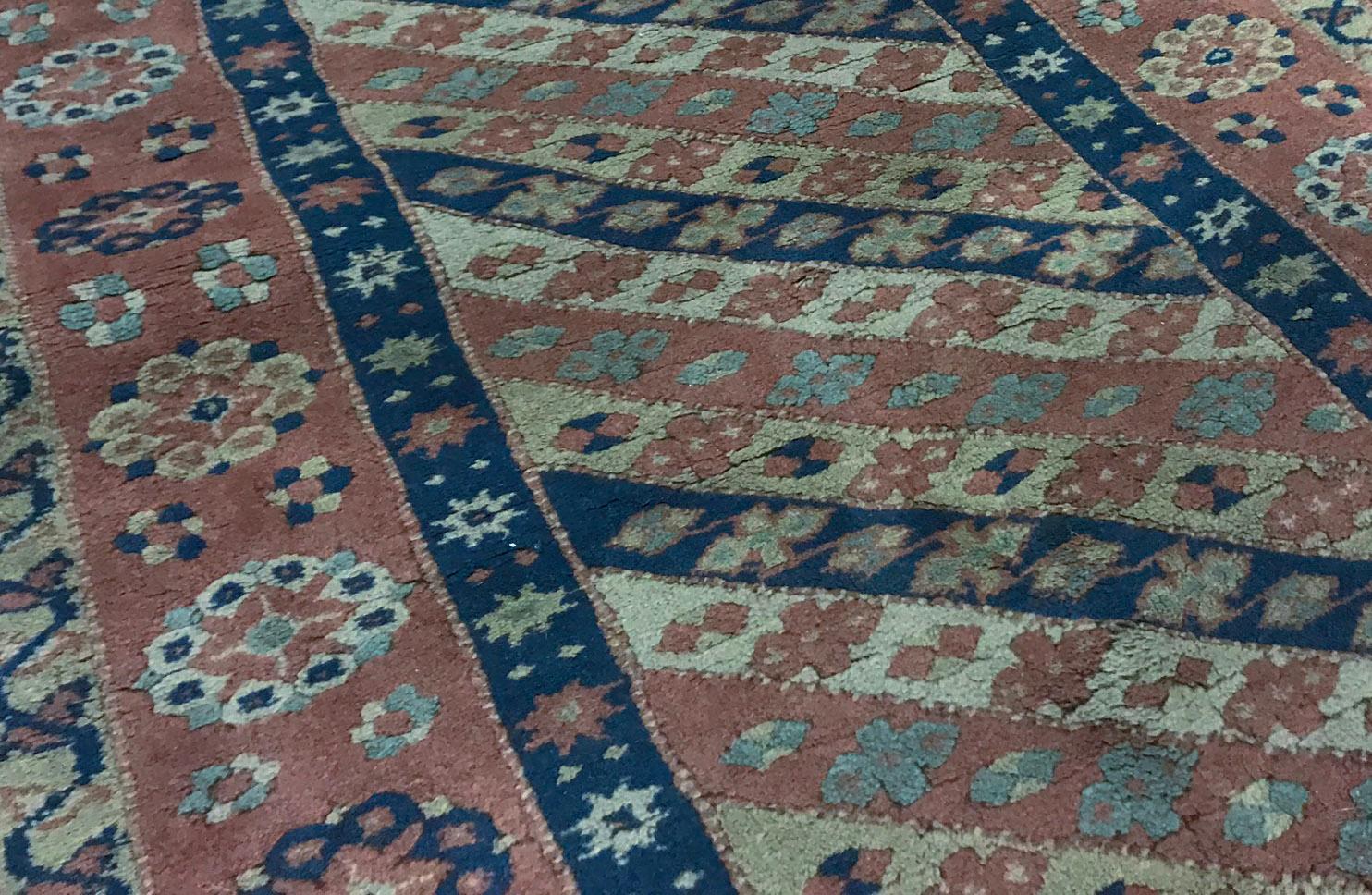 Traditionelle handgewebte Wolle Läufer Bereich Läufer 2'8 x 11'3 (Handgewebt) im Angebot