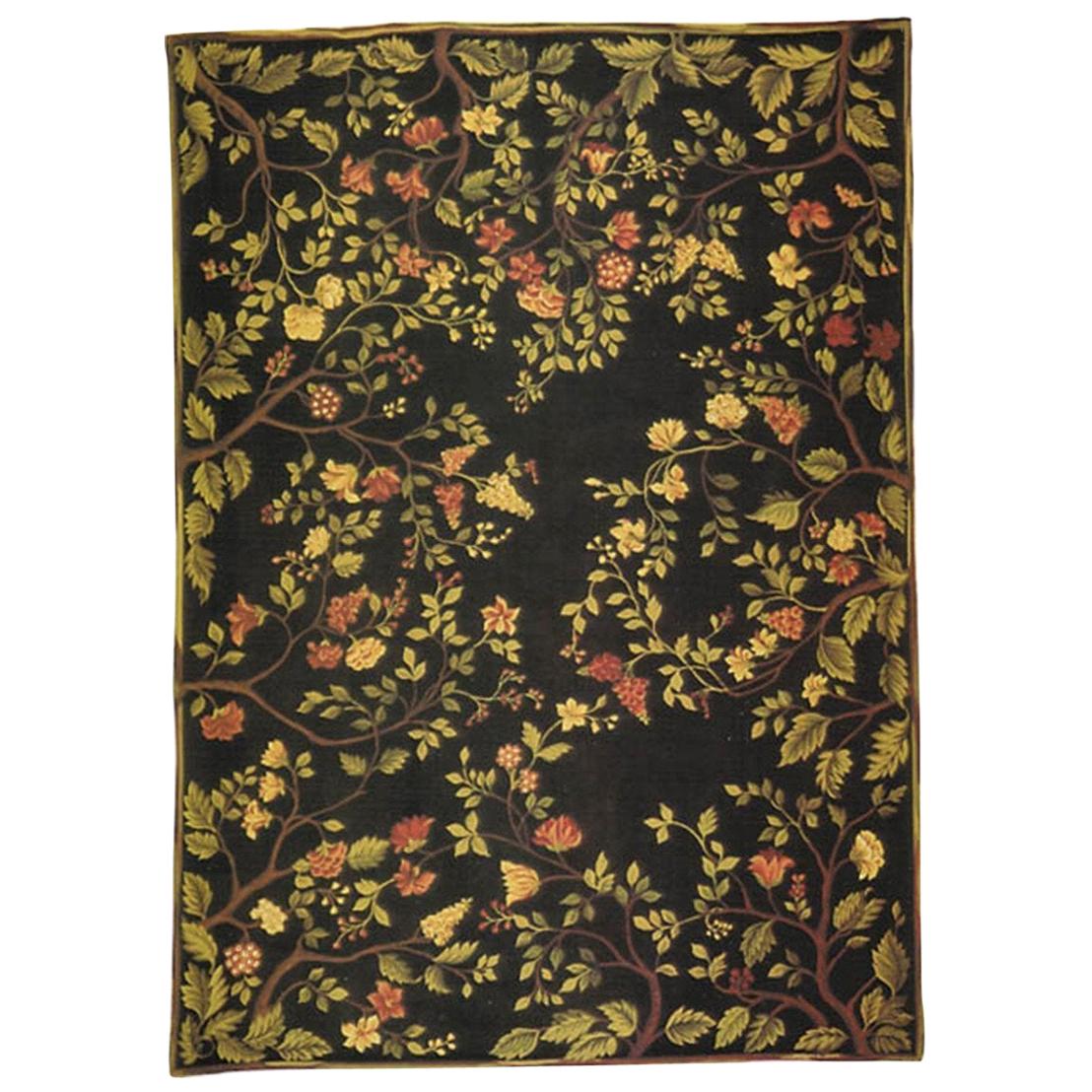 Tapis traditionnel en laine tissé à la main 10'4 x 13'8 en vente