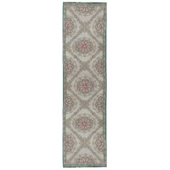 Traditional Handwoven Wool Runner Area Rug  2'6 x 10'