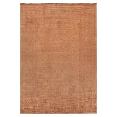 ONE-OF-A-KIND Antique Weave Ziegler Hand Knotted Beige Rug - 11'9"x17'
