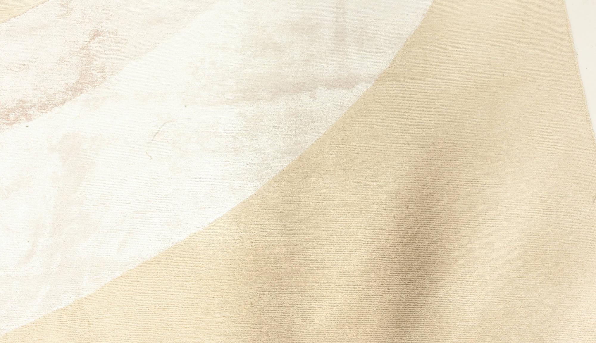 Wool One-of-a-kind Art Deco Style Lavandula Rug by Doris Leslie Blau For Sale